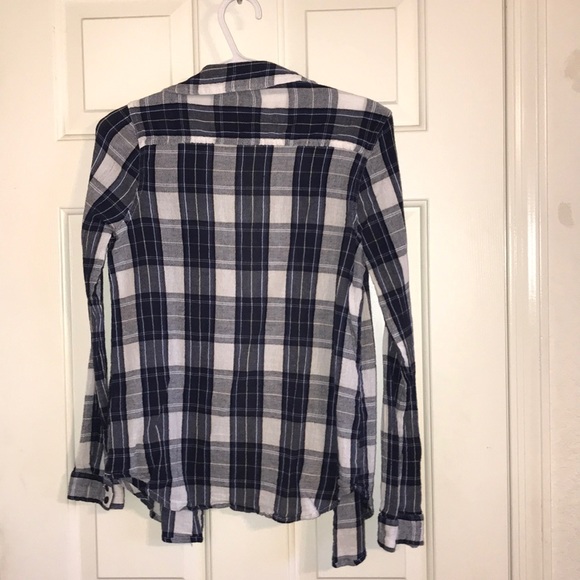 Navy and white flannel forever 21 M - Picture 4 of 6